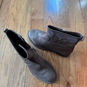 Tory Burch SIMONE Leather Booties 8M NWB